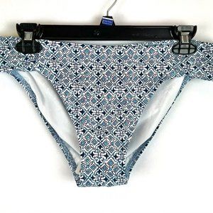 Helen Jon Women’s Blue Paisley Hipster Bikini Bottom Size L